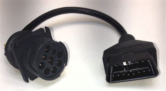 Picture of OBD II to Deutsch 9-Pin Cable